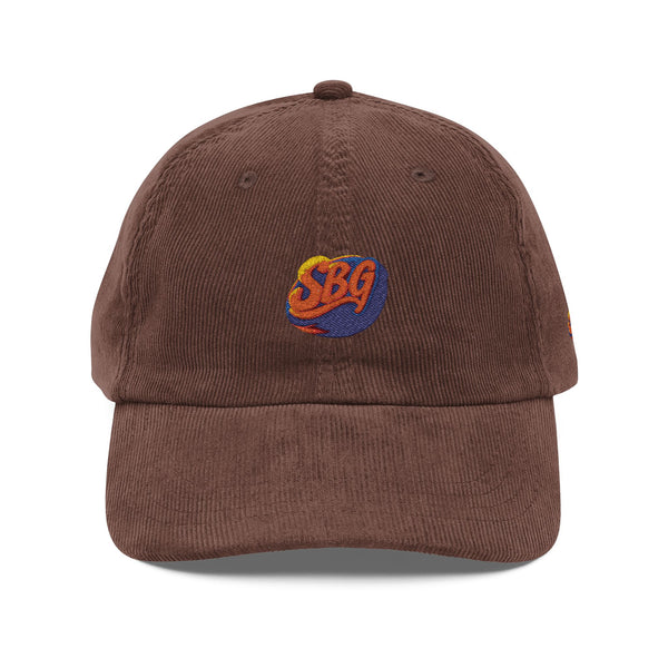 Vintage Embroidered Corduroy Cap | Trendy Baseball Hat for Casual Style, Stylish Gift for Her/Him, Summer Fashion, Outdoor Adventures