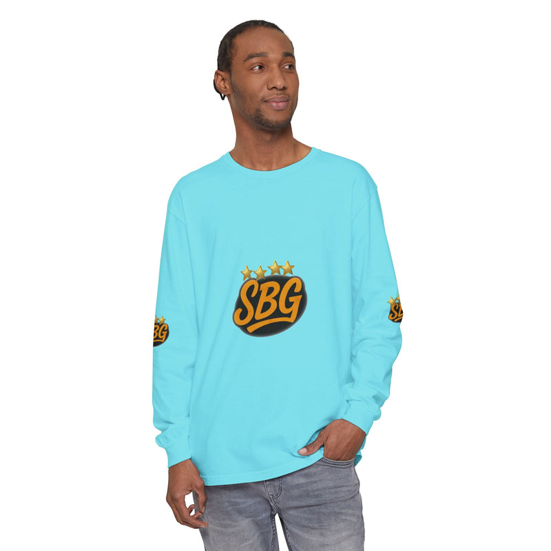 Unisex Garment-dyed Long Sleeve T-Shirt