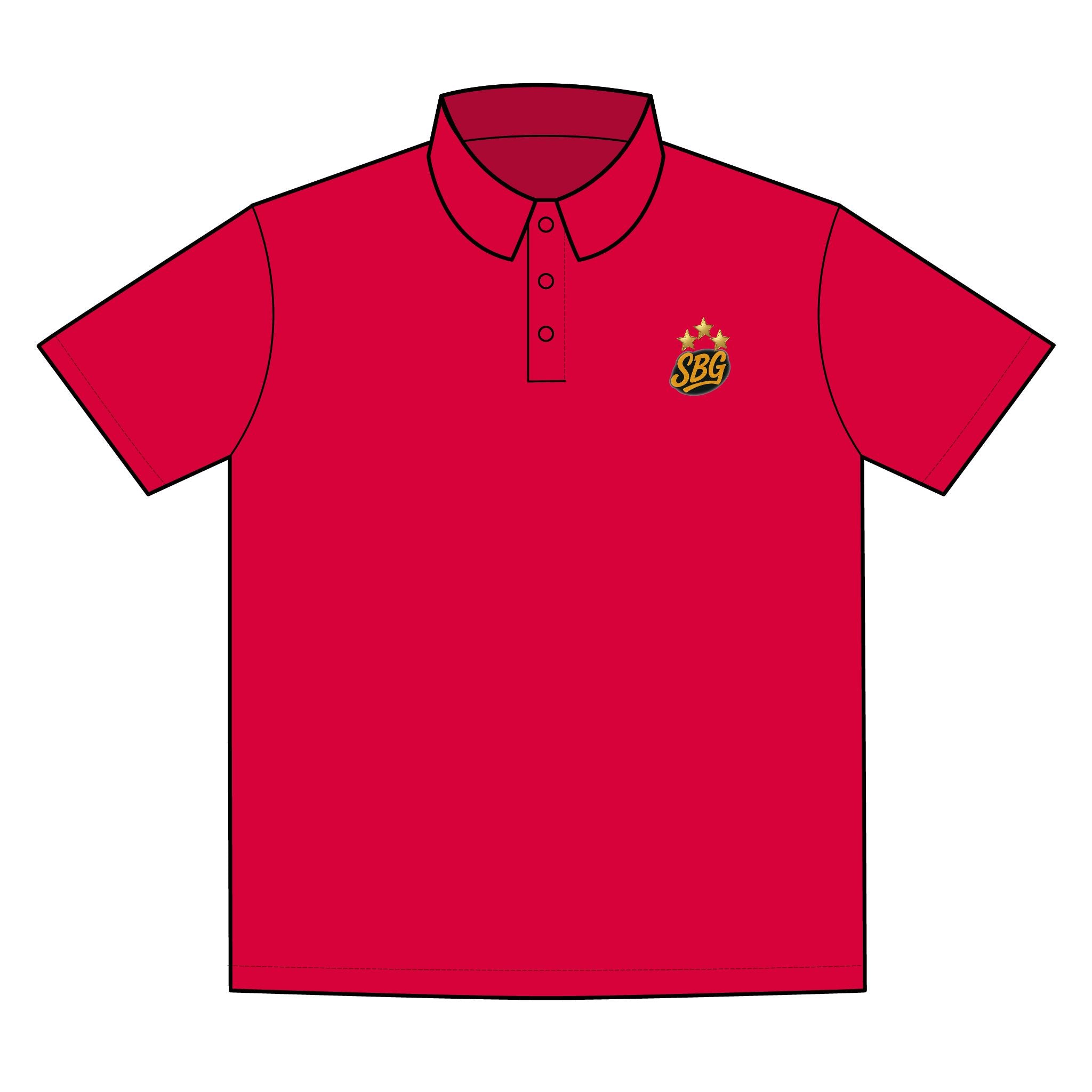 Sporty Competitor Polo Shirt - Fitness Apparel, Casual Wear, Team Uniform, Corporate Gifts, Outdoor Activities