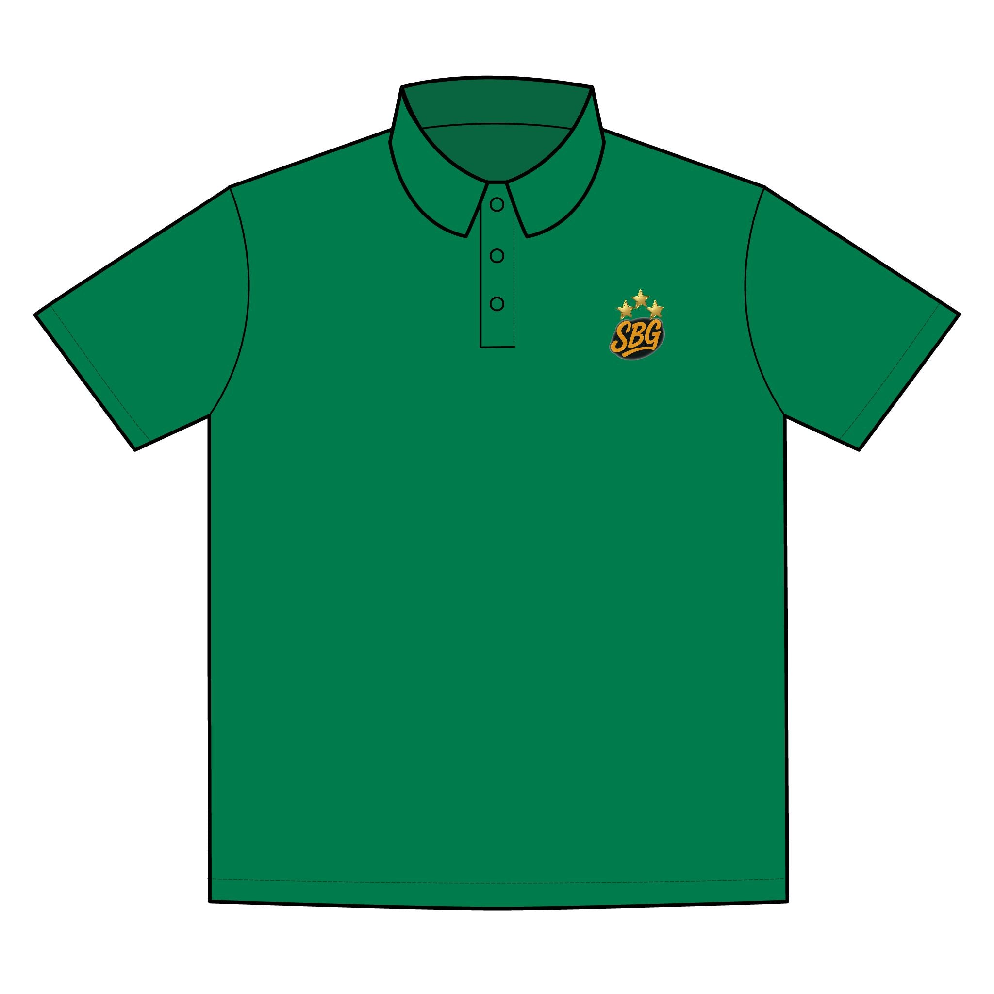 Sporty Competitor Polo Shirt - Fitness Apparel, Casual Wear, Team Uniform, Corporate Gifts, Outdoor Activities