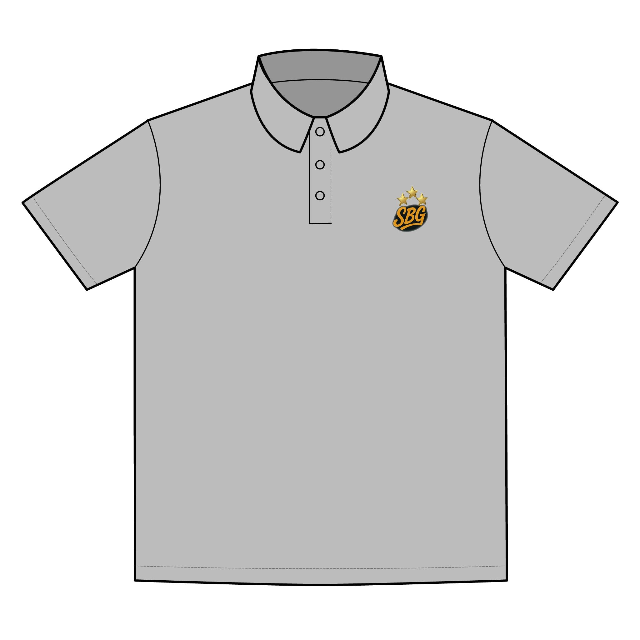 Sporty Competitor Polo Shirt - Fitness Apparel, Casual Wear, Team Uniform, Corporate Gifts, Outdoor Activities