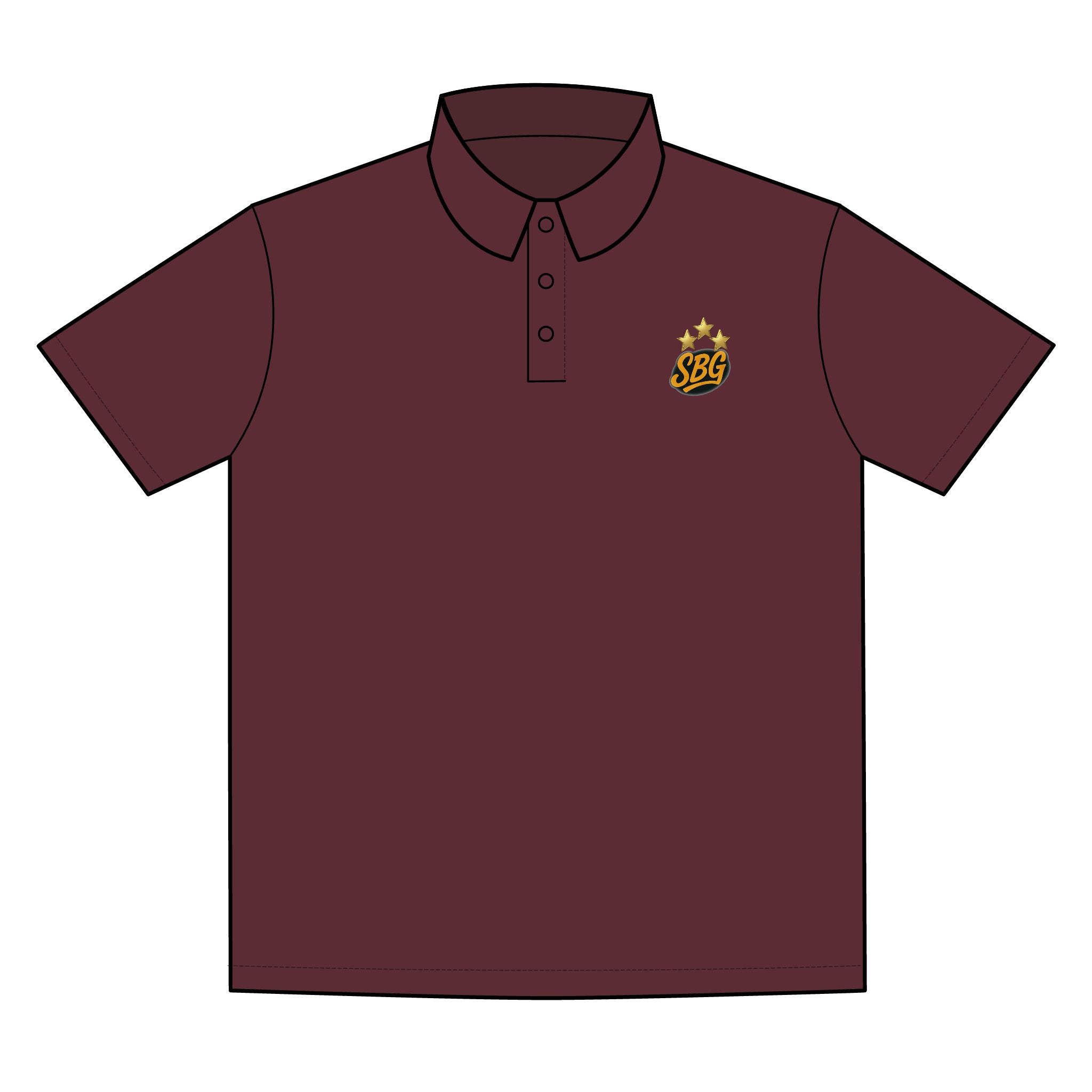 Sporty Competitor Polo Shirt - Fitness Apparel, Casual Wear, Team Uniform, Corporate Gifts, Outdoor Activities