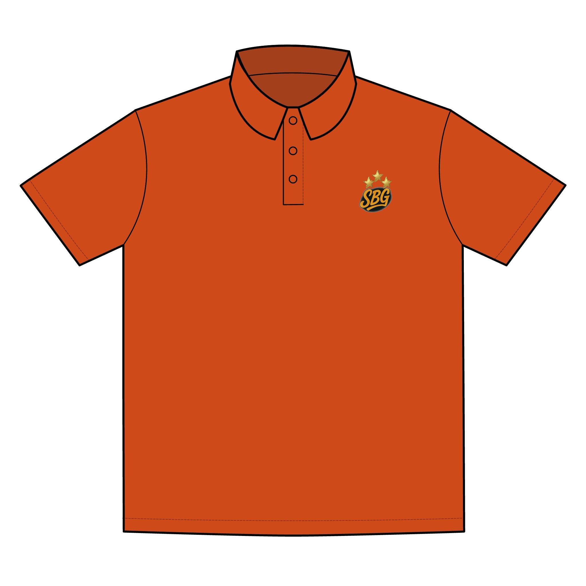 Sporty Competitor Polo Shirt - Fitness Apparel, Casual Wear, Team Uniform, Corporate Gifts, Outdoor Activities