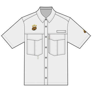 Unisex Short Sleeve Performance Fishing Shirt