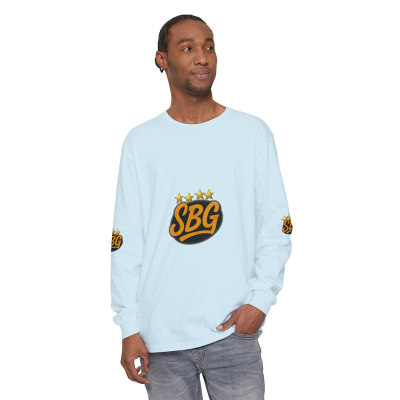 Unisex Garment-dyed Long Sleeve T-Shirt