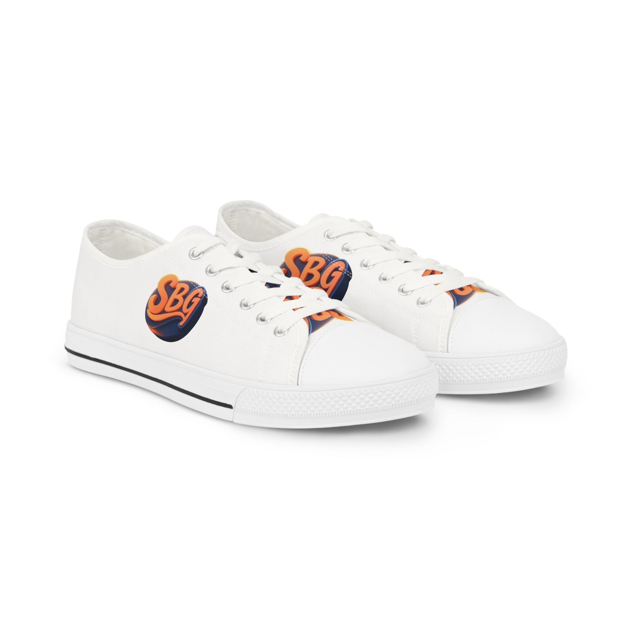 Stylish Men's Low Top Sneakers with SBG Design,