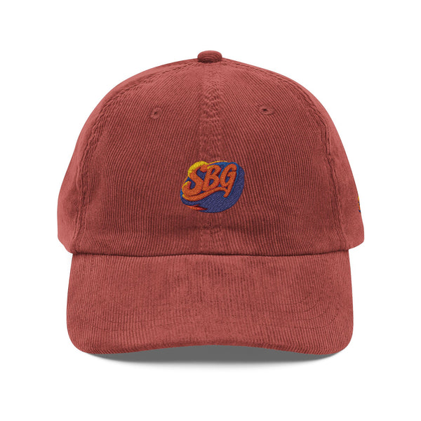 Vintage Embroidered Corduroy Cap | Trendy Baseball Hat for Casual Style, Stylish Gift for Her/Him, Summer Fashion, Outdoor Adventures
