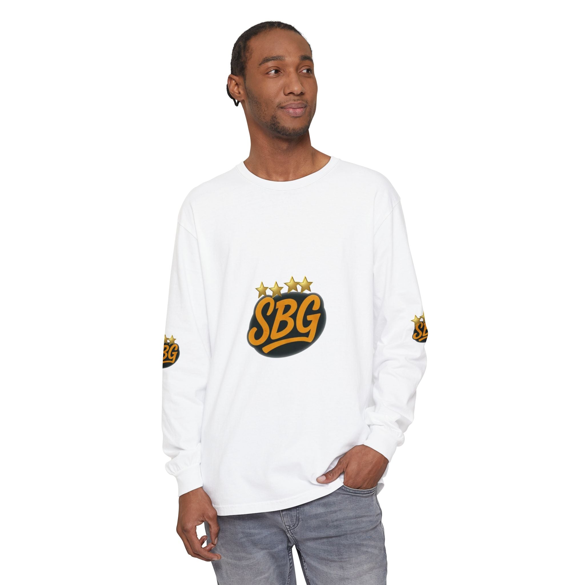 Unisex Garment-dyed Long Sleeve T-Shirt