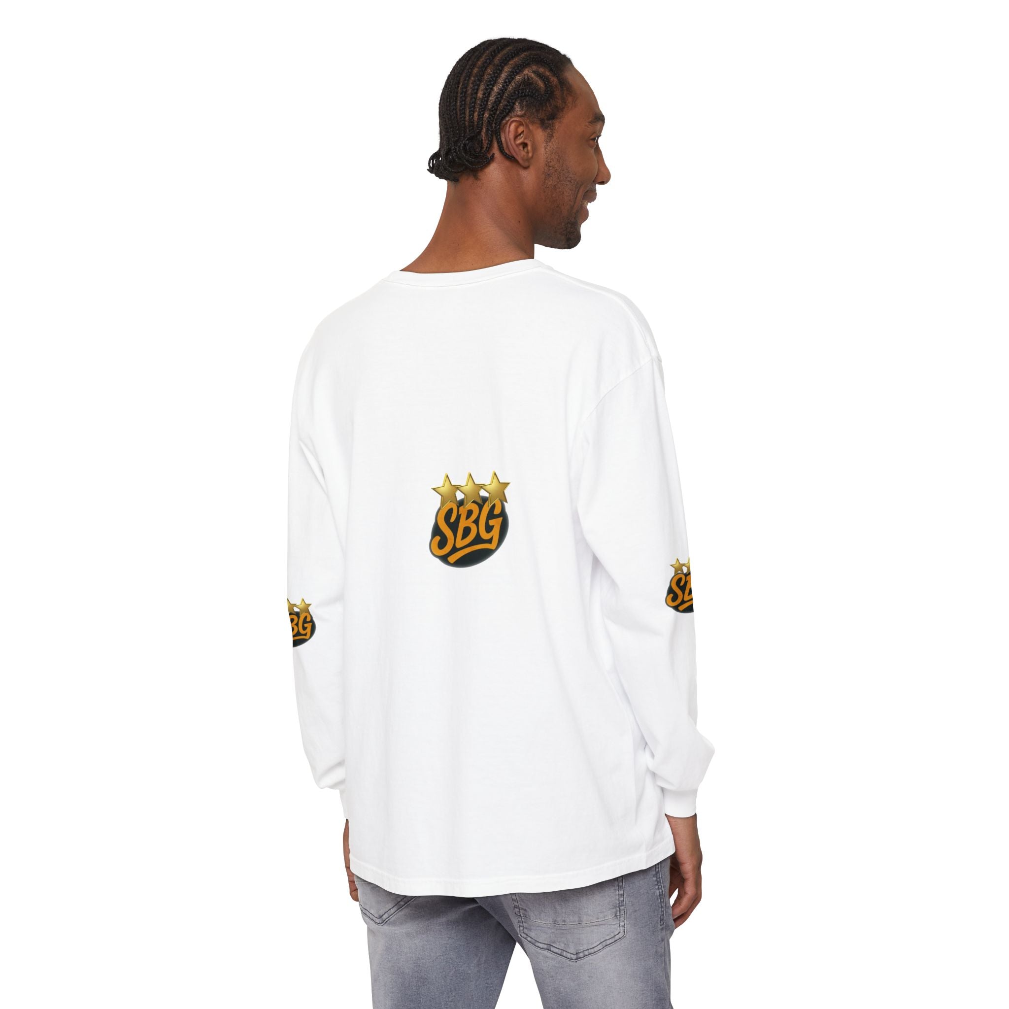 Unisex Garment-dyed Long Sleeve T-Shirt