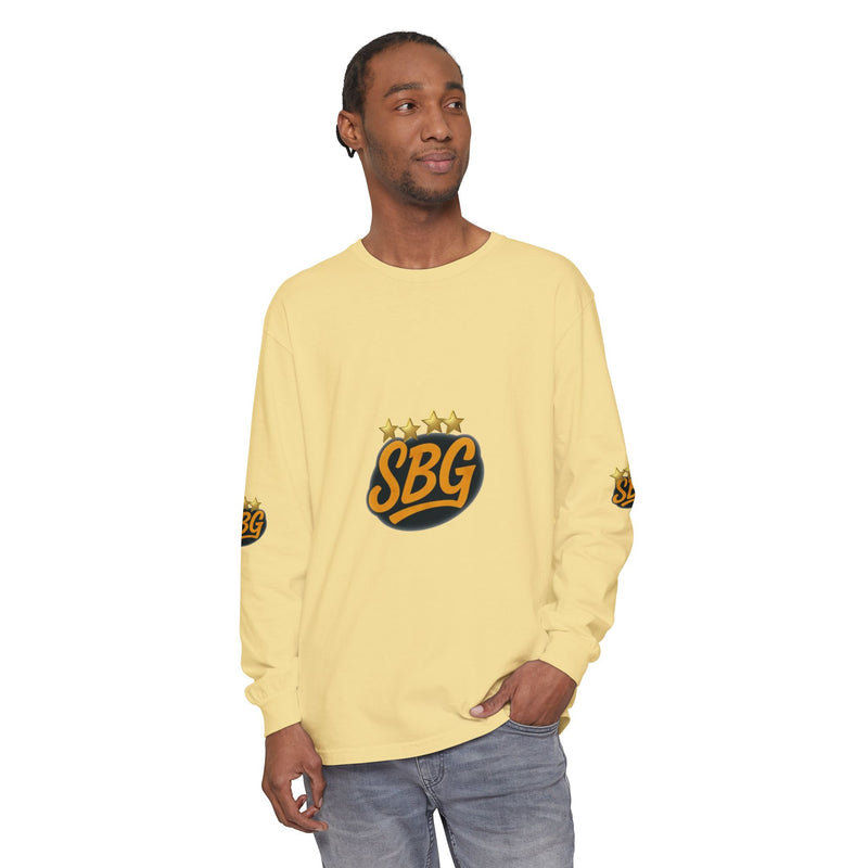 Unisex Garment-dyed Long Sleeve T-Shirt