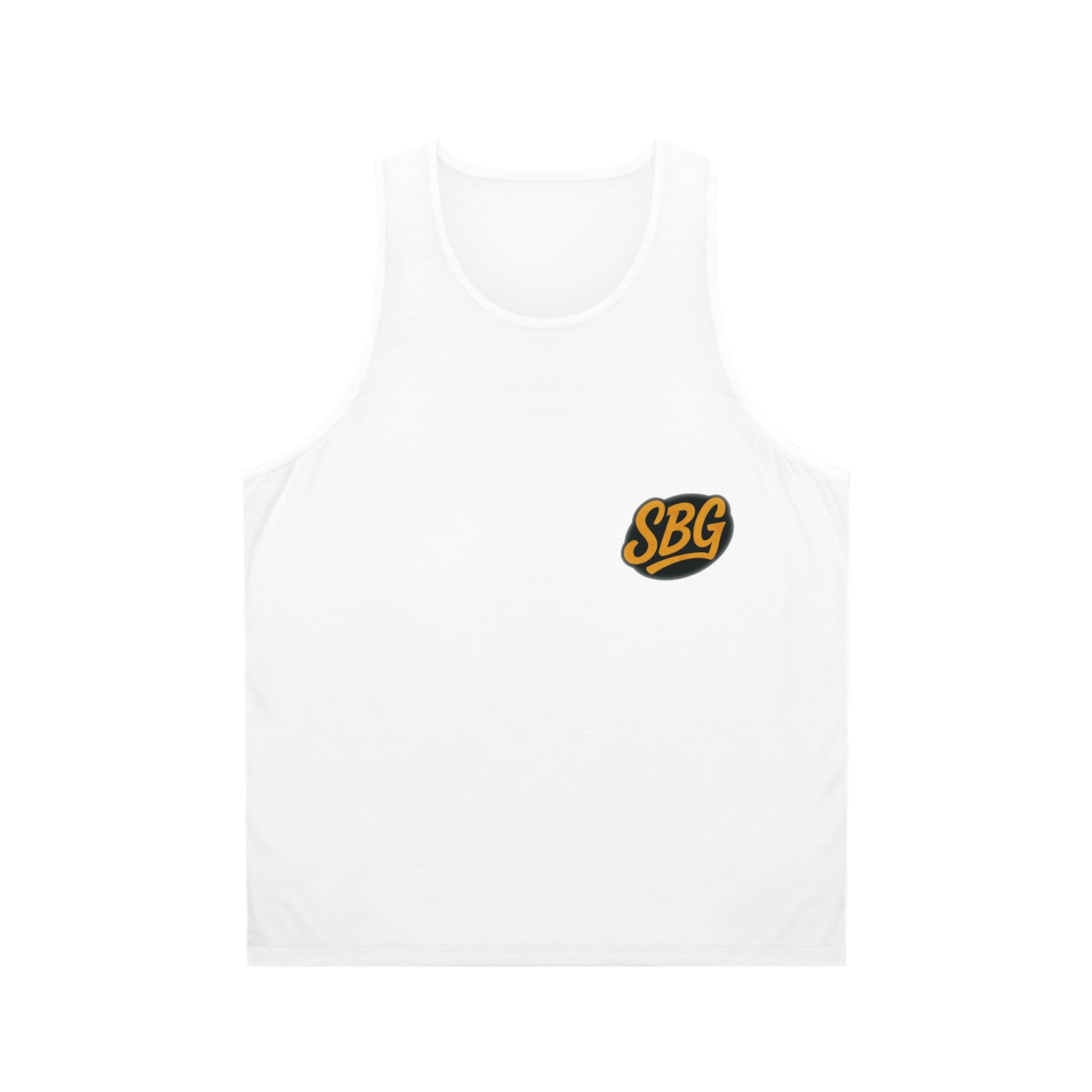 Stylish Unisex Tank Top with 'SBG' Logo, Summer Apparel, Beachwear,