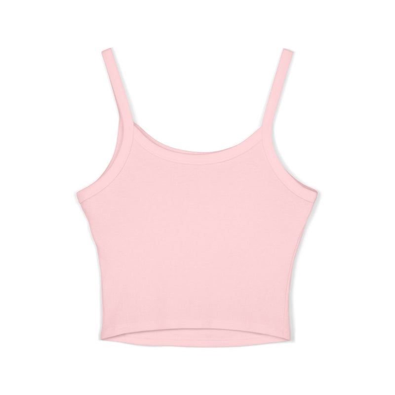 Stylish Women's Spaghetti Strap Tank Top with SBQ Design -
