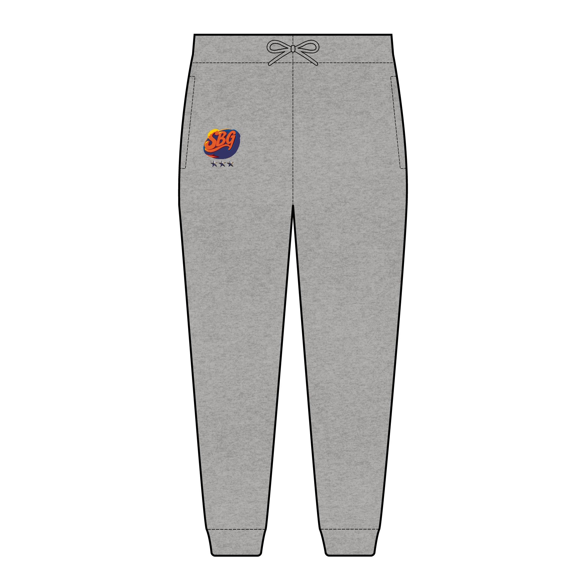 Embroidered Fleece Joggers