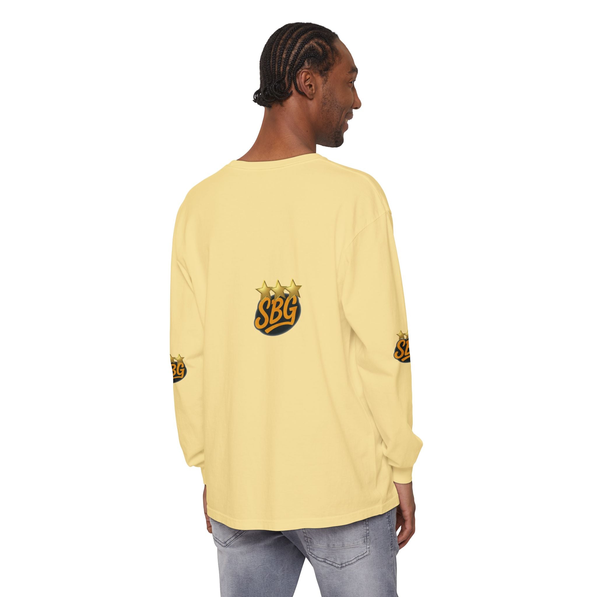 Unisex Garment-dyed Long Sleeve T-Shirt