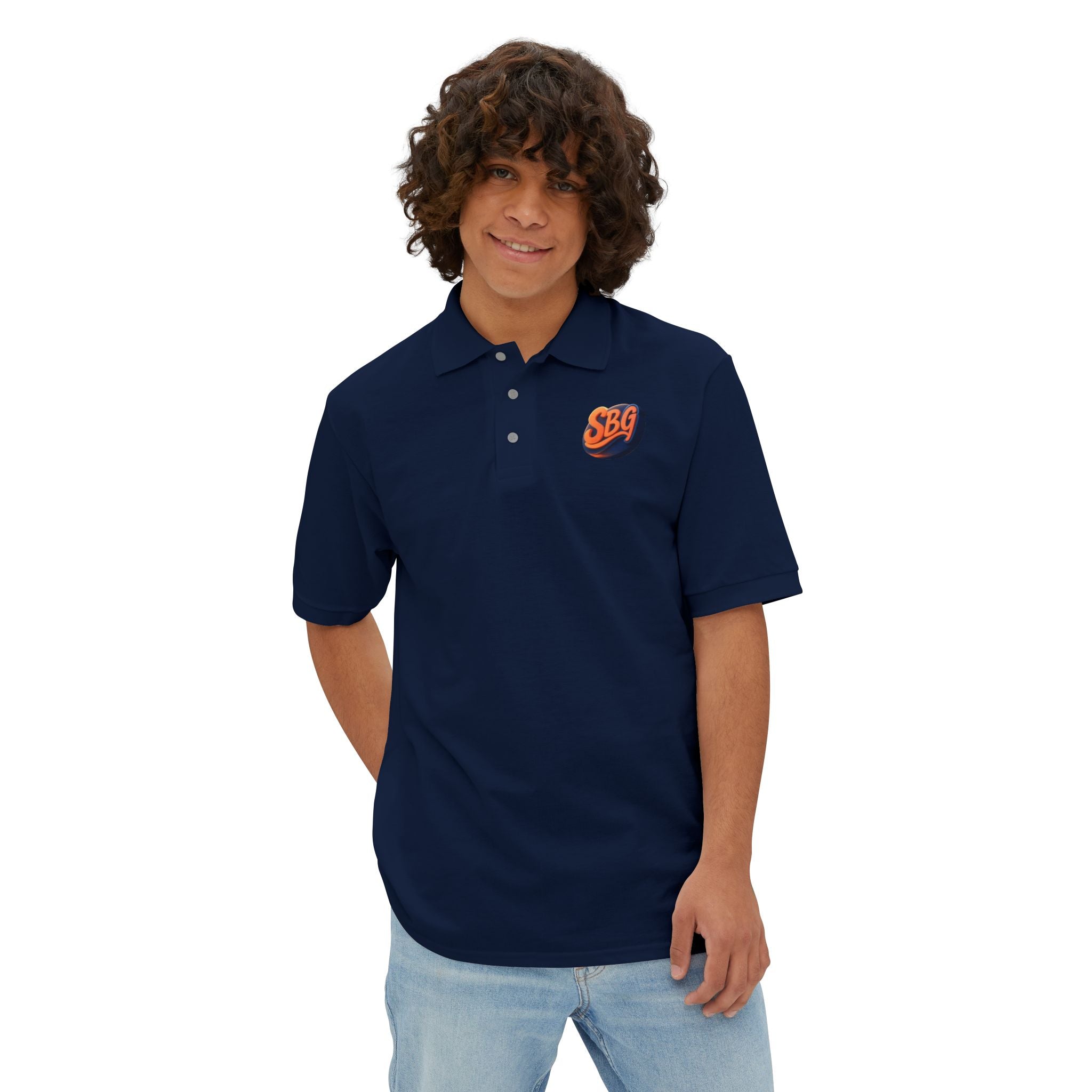 Stylish Men's Piqué Polo Shirt - Casual Wear, Golf, Gifts for Him, Summer Fashion, Comfortable Everyday Polo