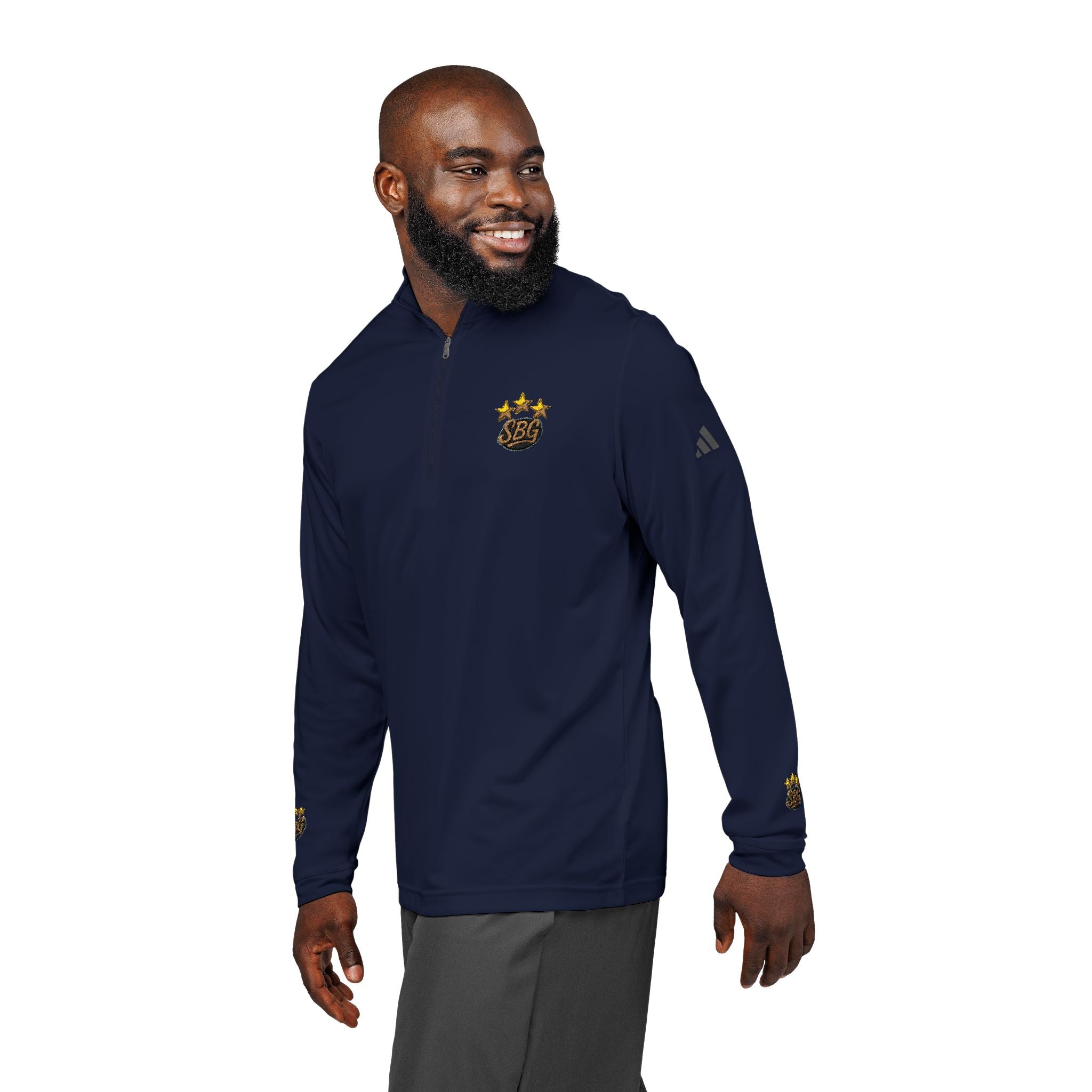 Adidas® Quarter-Zip Pullover with Embroidery, Stylish Athletic Wear, Comfortable Training Top, Perfect for Sports and Casual Outings, [...]