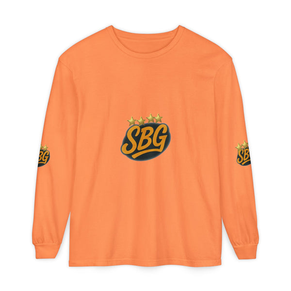 Unisex Garment-dyed Long Sleeve T-Shirt