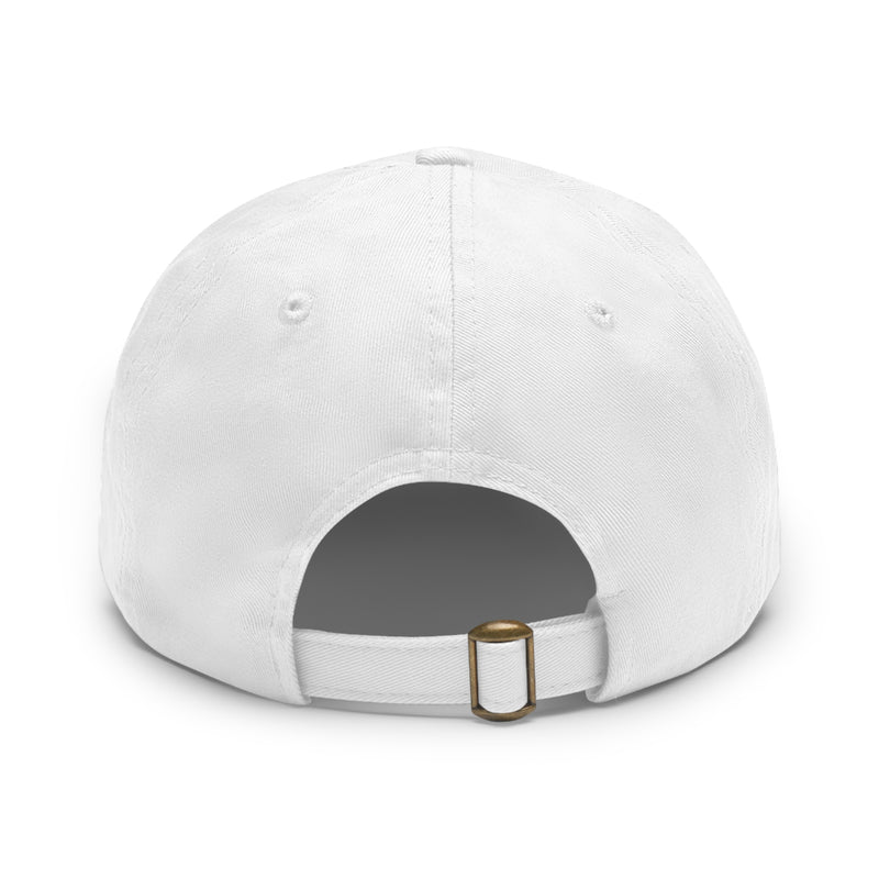 Stylish Hat with Leather Patch