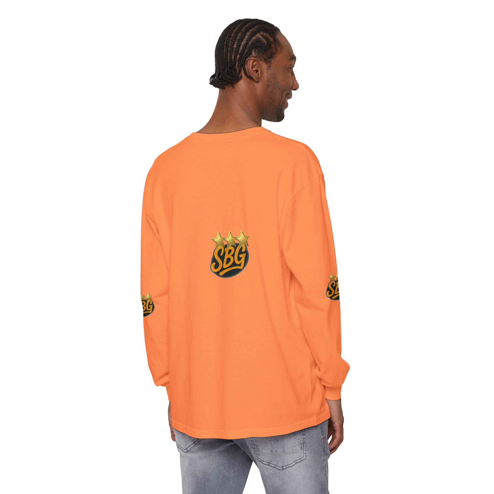 Unisex Garment-dyed Long Sleeve T-Shirt