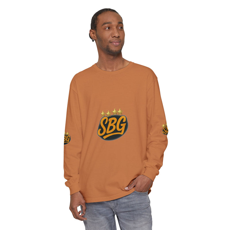 Unisex Garment-dyed Long Sleeve T-Shirt