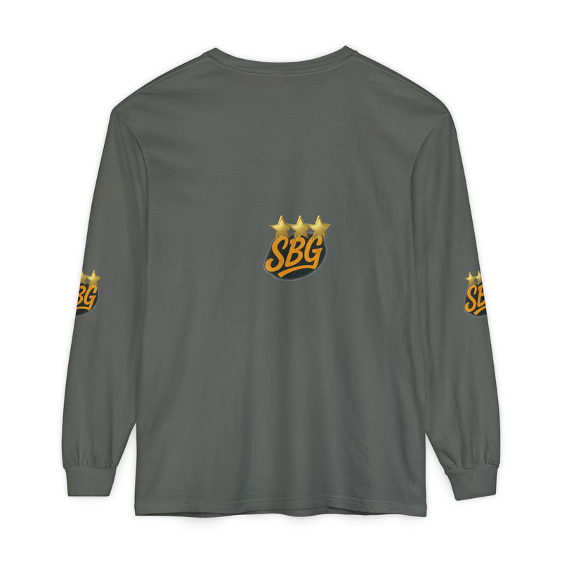 Unisex Garment-dyed Long Sleeve T-Shirt