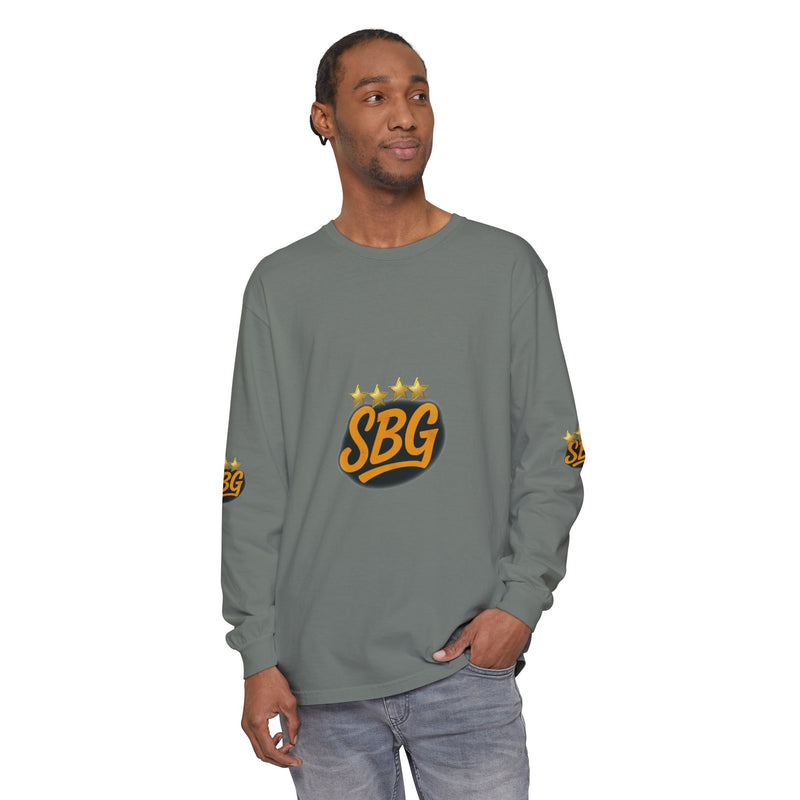 Unisex Garment-dyed Long Sleeve T-Shirt
