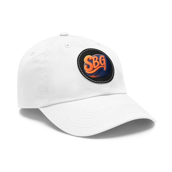 Stylish Hat with Leather Patch