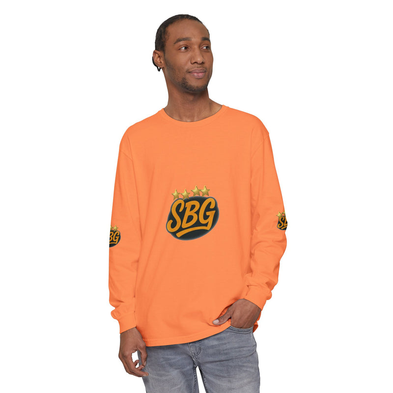 Unisex Garment-dyed Long Sleeve T-Shirt