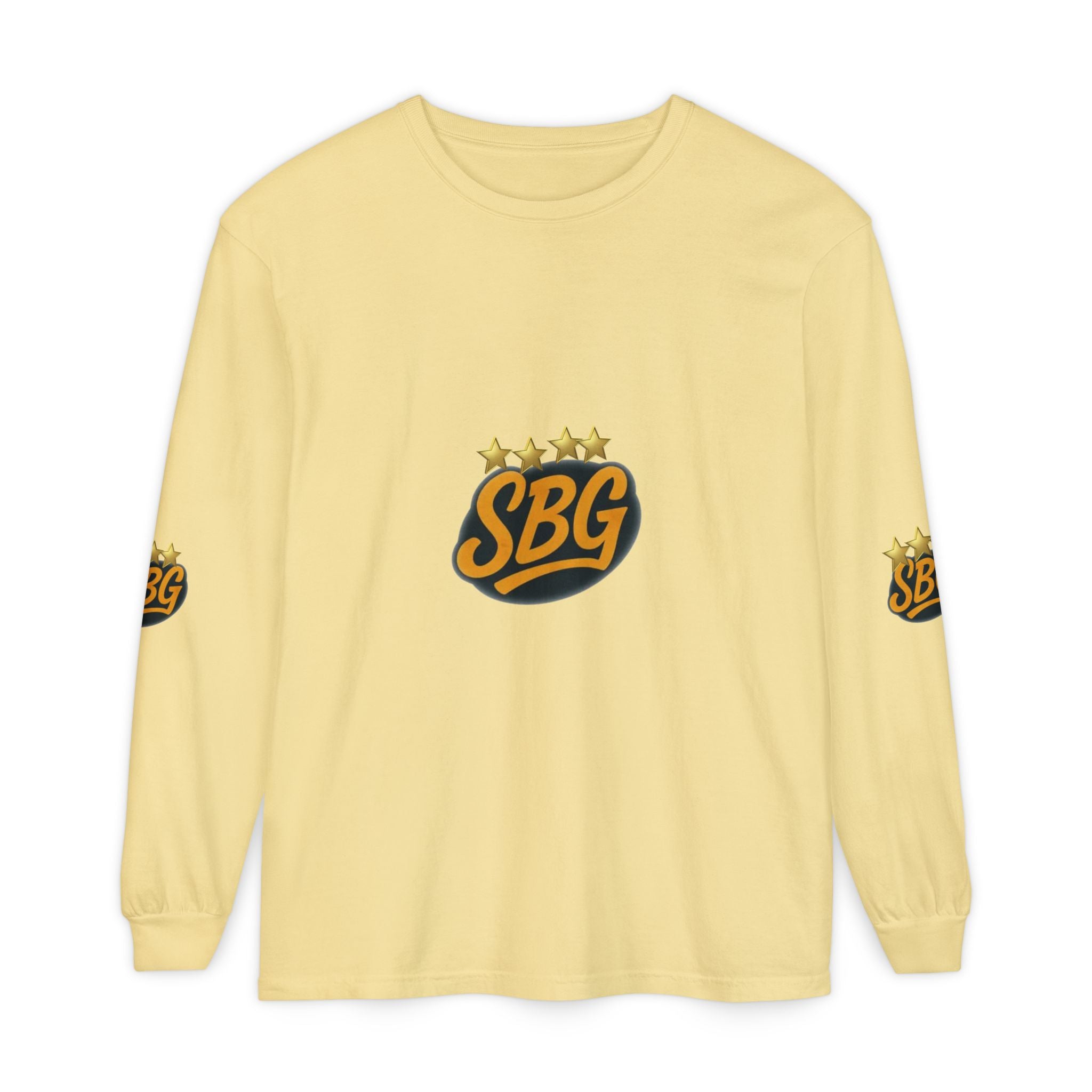 Unisex Garment-dyed Long Sleeve T-Shirt