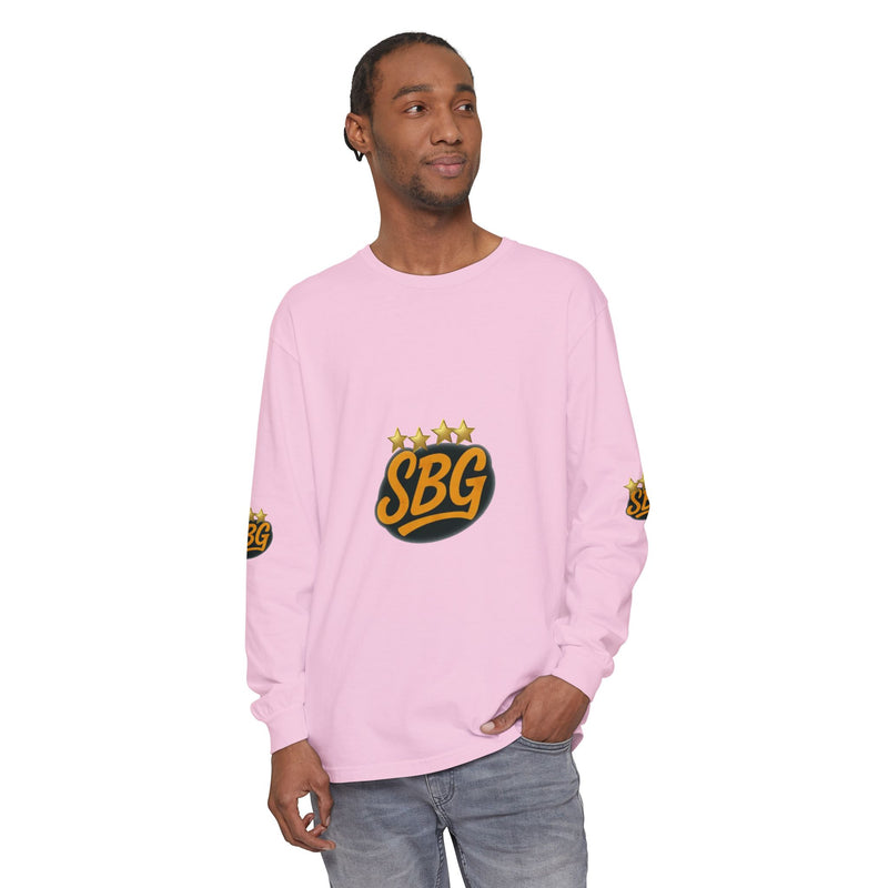 Unisex Garment-dyed Long Sleeve T-Shirt