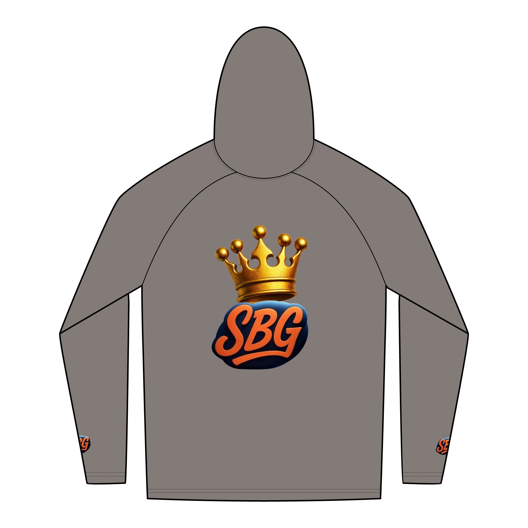 Unisex Tri-Blend Hoodie with Crown Design | Cozy Casual Wear, Gift for Him/Her, Cool Streetwear, Lightweight Layering