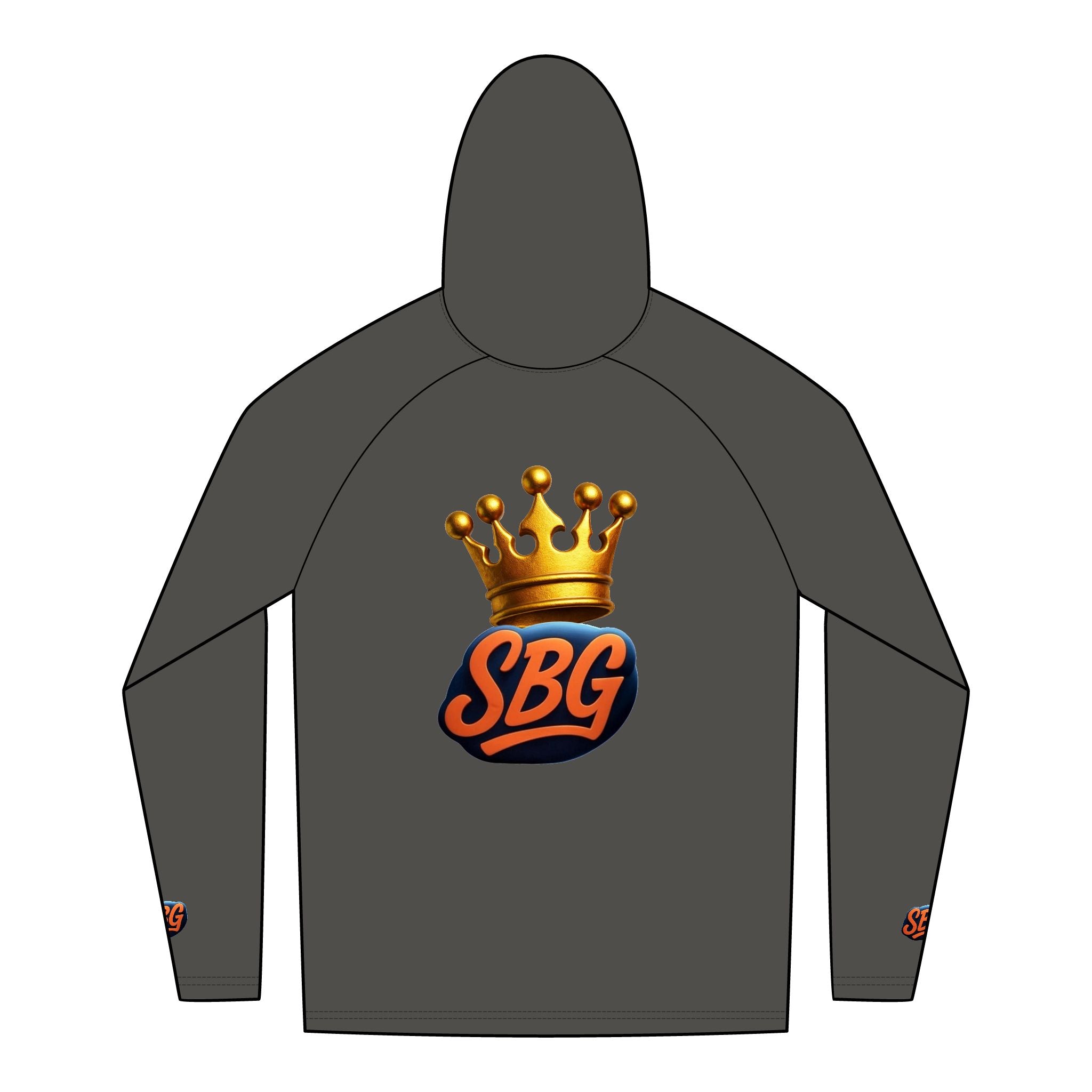 Unisex Tri-Blend Hoodie with Crown Design | Cozy Casual Wear, Gift for Him/Her, Cool Streetwear, Lightweight Layering