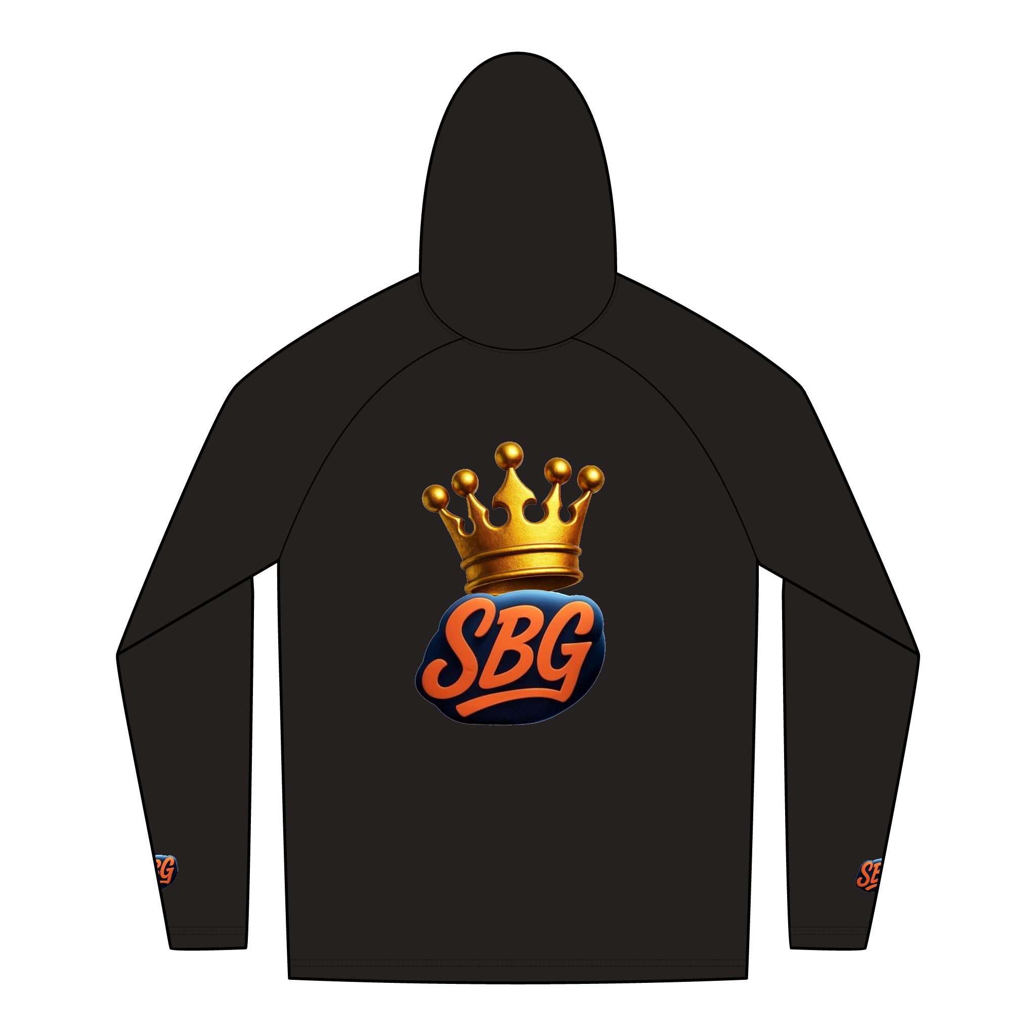 Unisex Tri-Blend Hoodie with Crown Design | Cozy Casual Wear, Gift for Him/Her, Cool Streetwear, Lightweight Layering