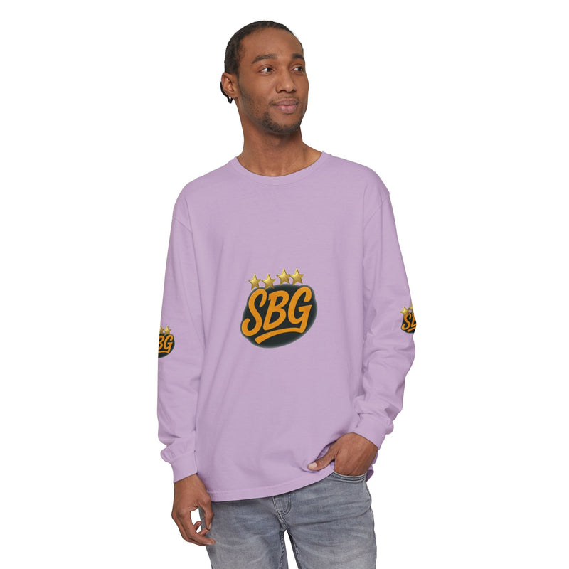 Unisex Garment-dyed Long Sleeve T-Shirt