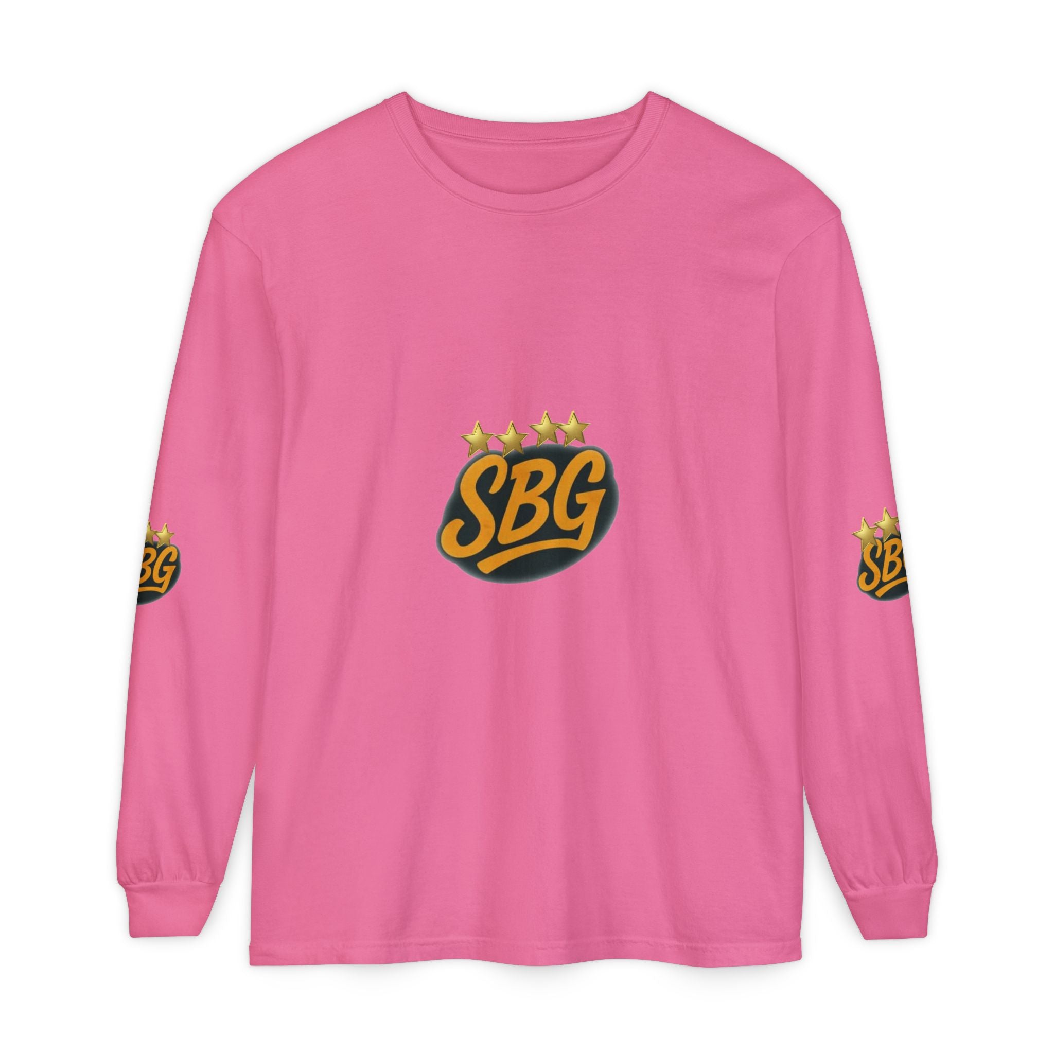 Unisex Garment-dyed Long Sleeve T-Shirt