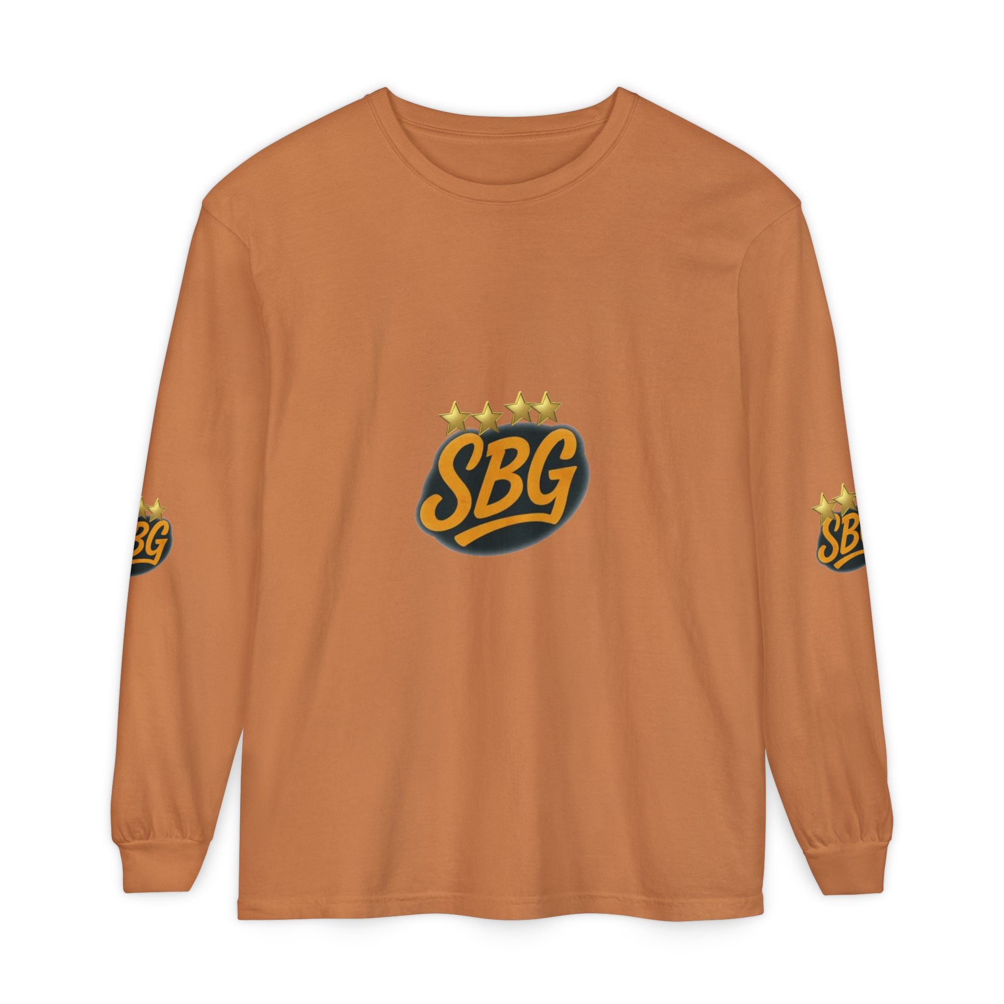 Unisex Garment-dyed Long Sleeve T-Shirt